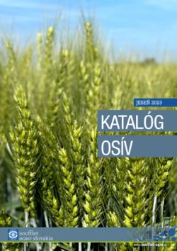KATALÓG OSÍV PRE JESEŇ 2023